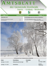 14. Ausgabe Amtsblatt Dreiheide vom 10.12.2025
